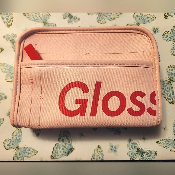 Glossier Bags Glossier Mini Pink Makeup Bag Poshmark